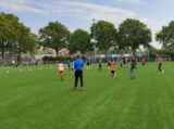 Laatste training S.K.N.W.K. JO9-1 van seizoen 2022-2023 (partijtje tegen de ouders) (60/178)